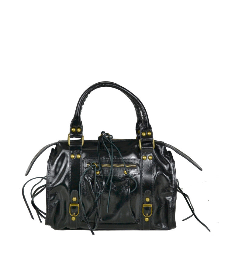 Medium Shoulder Bag with Strap – Premium Italian Leather