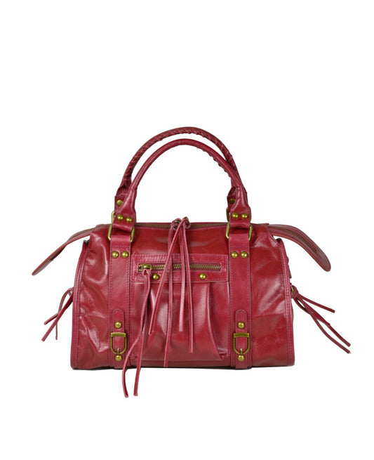 Medium Shoulder Bag with Strap – Premium Italian Leather