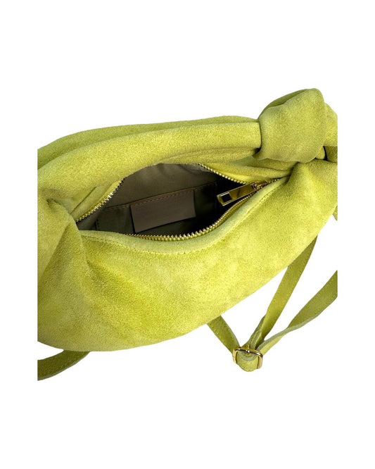 Luxurious Suede & Genuine Leather Bag – Premium Italian Craftsmanship