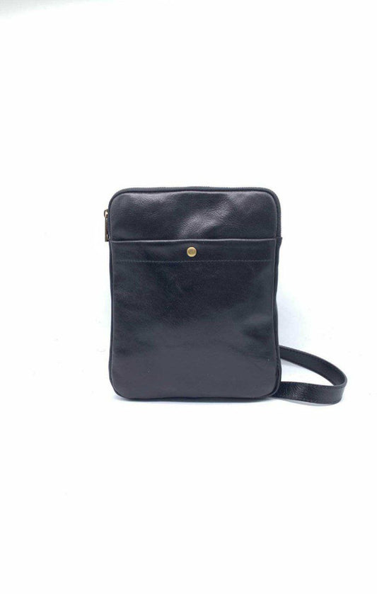Men’s Italian Leather Crossbody Bag — Modex™