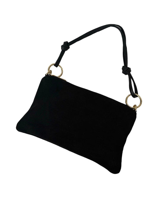 Compact Italian Leather Bag with Straps by Modex™