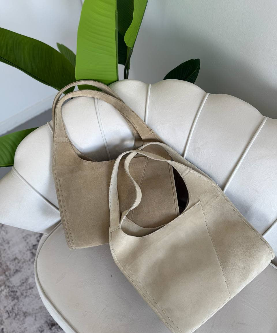 Suede Leather Shoulder Bag