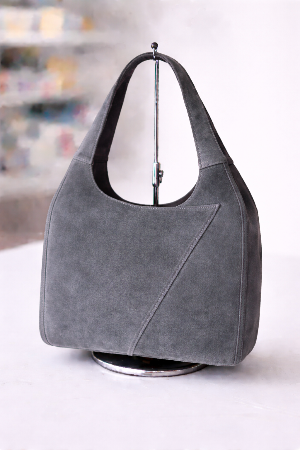 Suede Leather Shoulder Bag