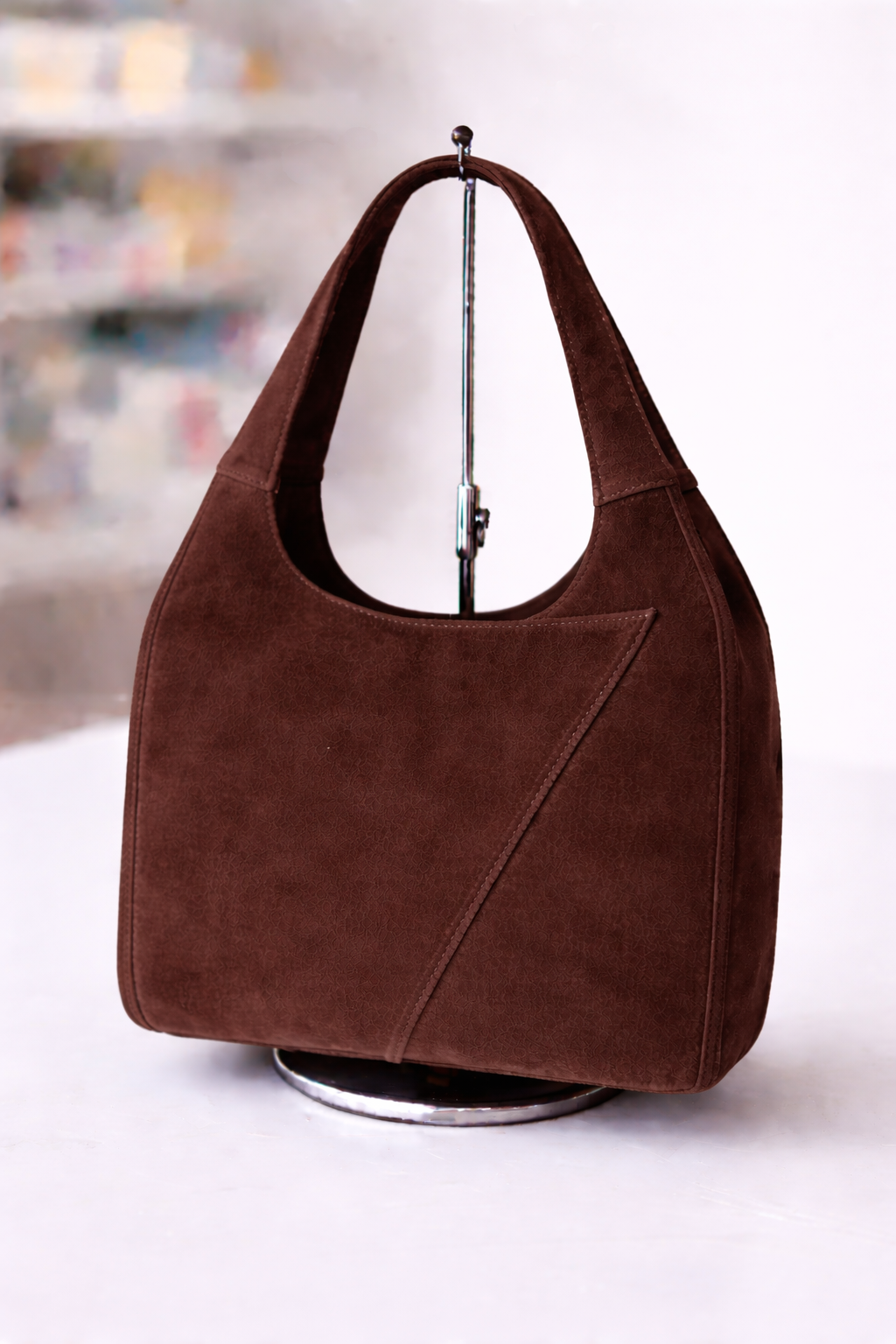 Suede Leather Shoulder Bag