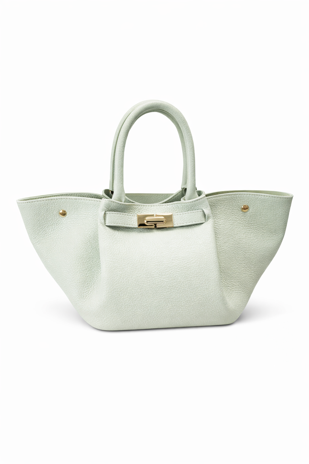 Structured Leather Handbag