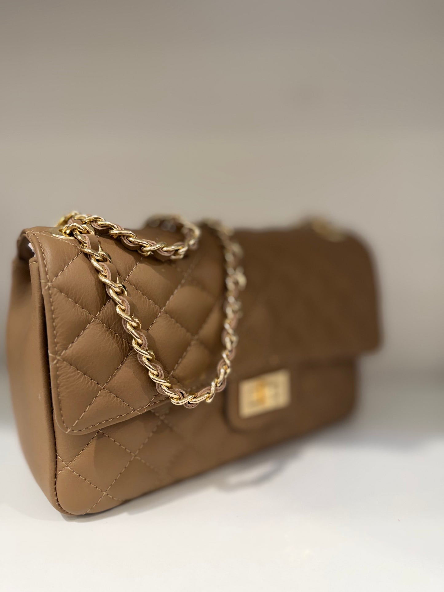Classic Quilted Shoulder Bag