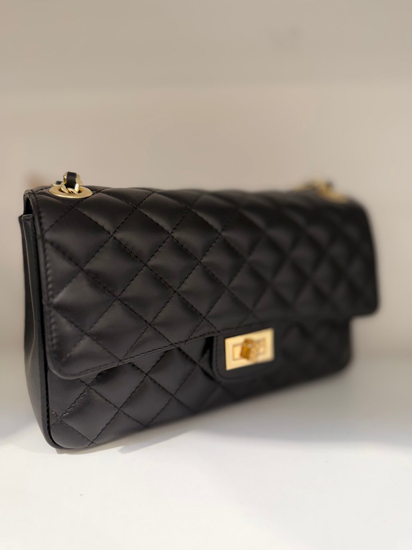 Classic Quilted Shoulder Bag
