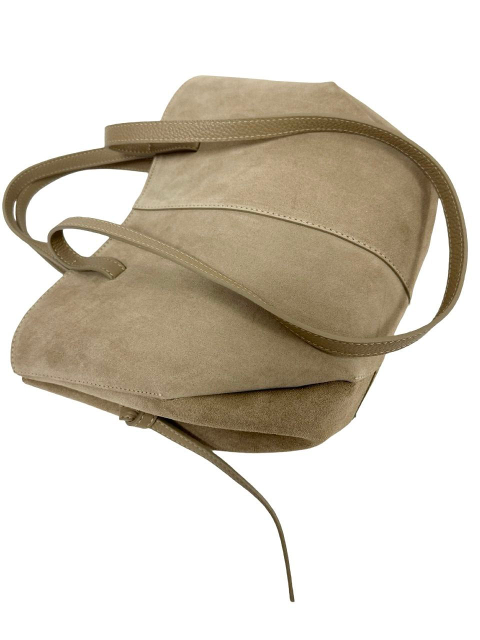 Elegant Italian Leather Bag by Modex™