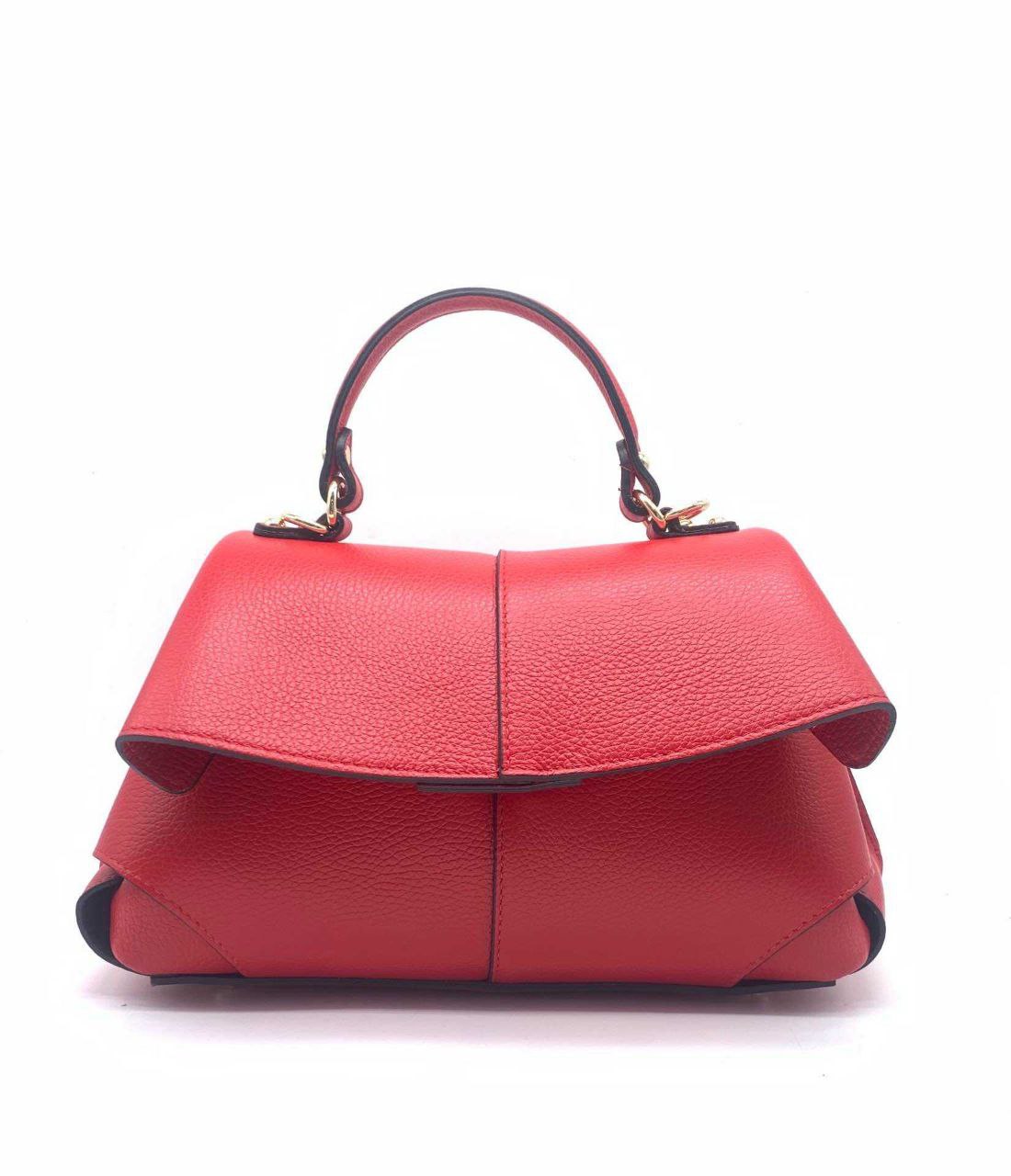 Structured Top-Handle Bag with Removable Strap
