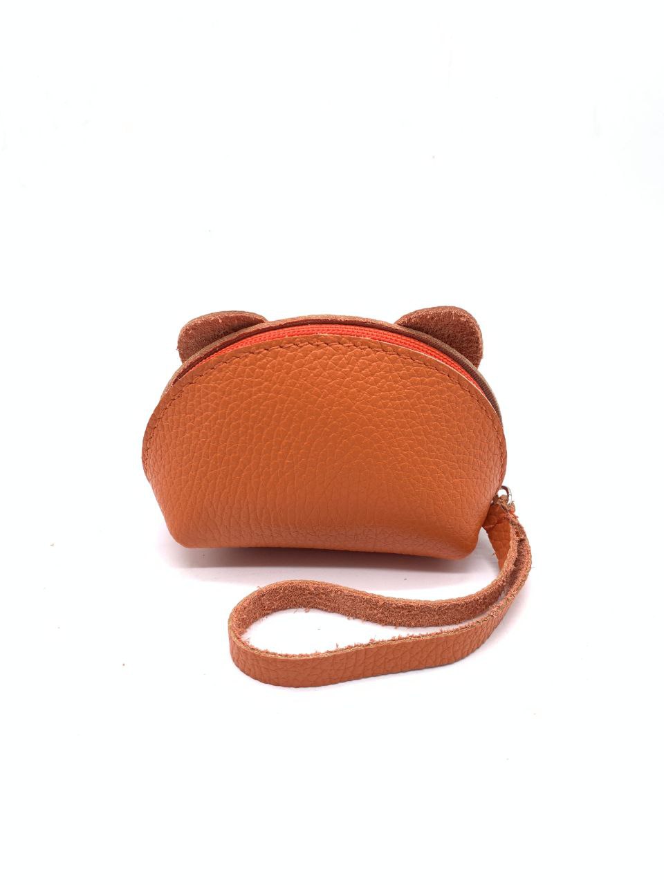 Italian Leather Elephant Coin Purse Wristlet by Modex™