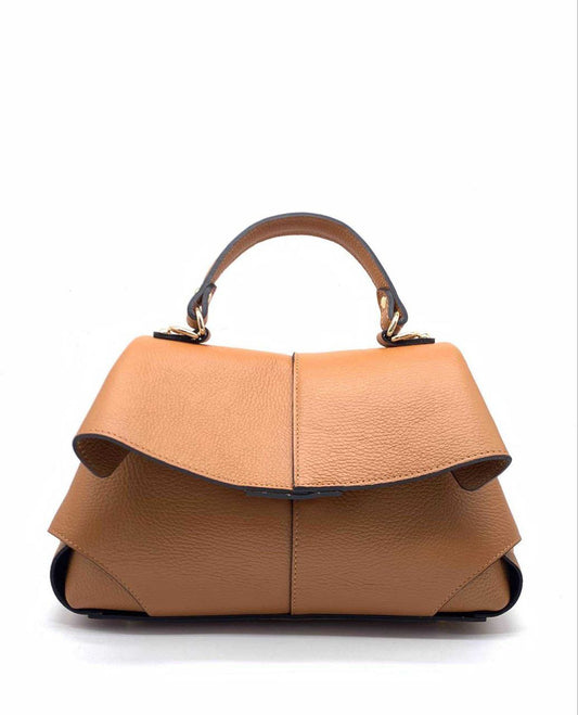 Structured Top-Handle Bag with Removable Strap