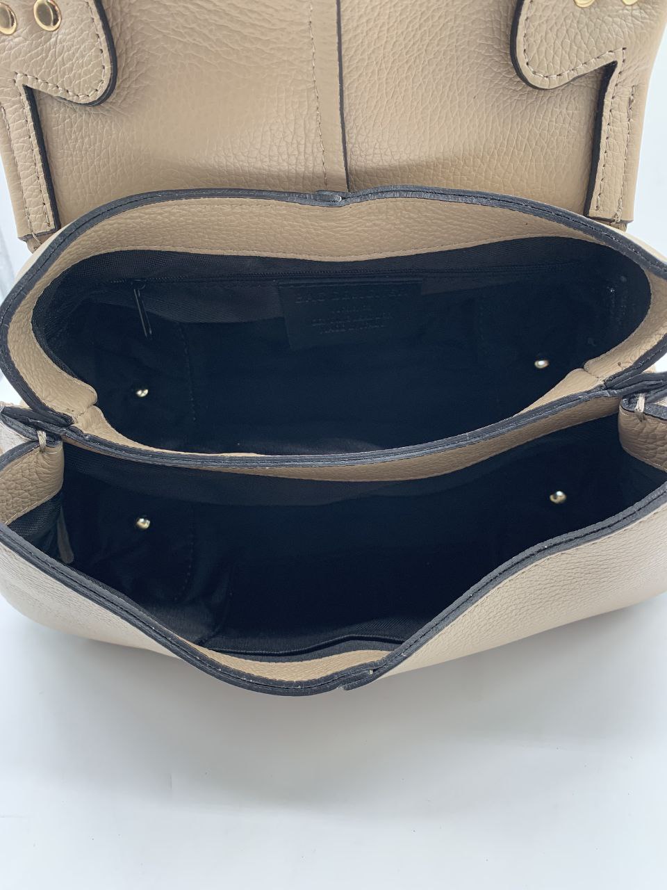 Structured Top-Handle Bag with Removable Strap