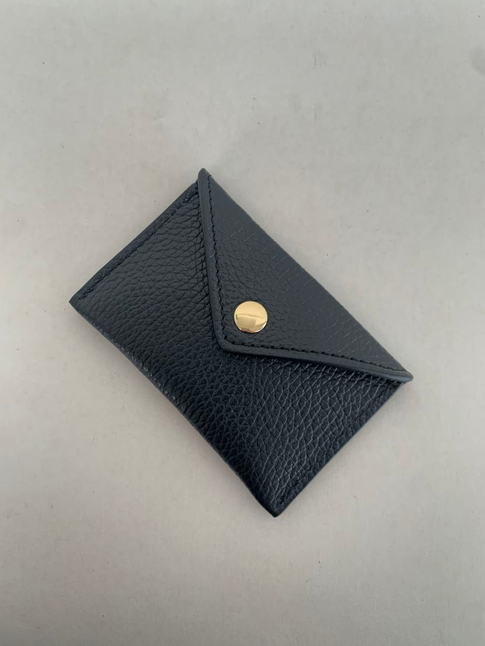 Mini Envelope Card Holder — Genuine Leather