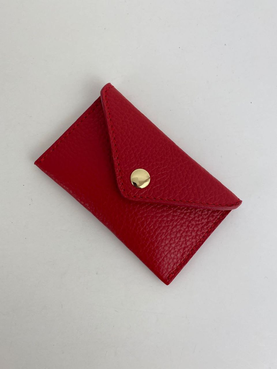 Mini Envelope Card Holder — Genuine Leather