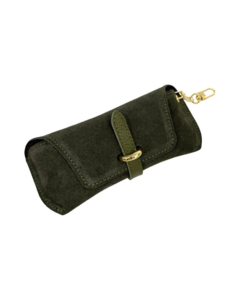 Italian Suede Eyeglass Case — Handmade in Italy