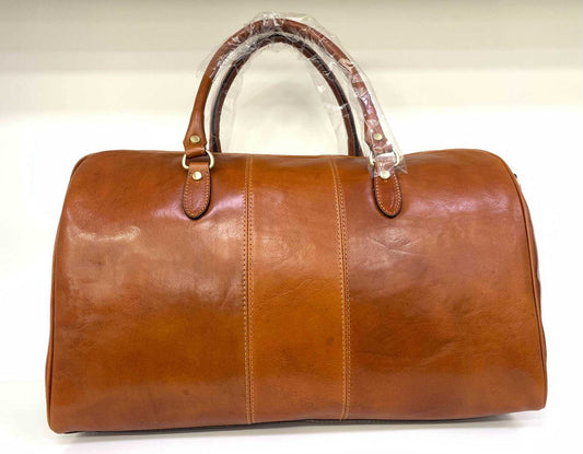 Italian Leather Weekender / Duffle