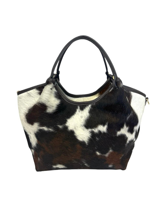 Small Hair-On Pony Tote — Detachable Crossbody