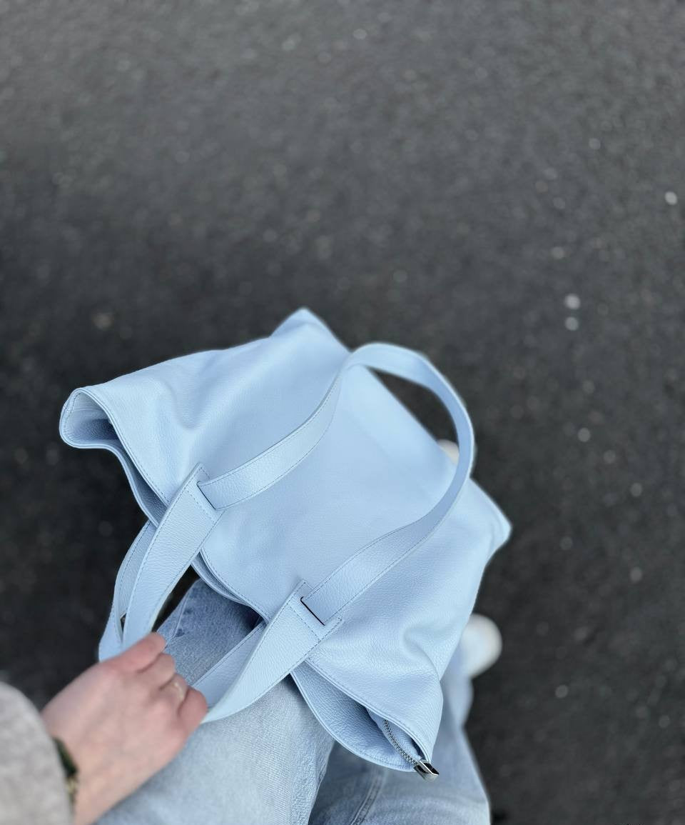 Elegant Leather Tote Bag