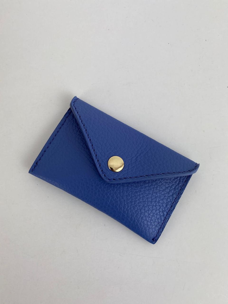 Mini Envelope Card Holder — Genuine Leather