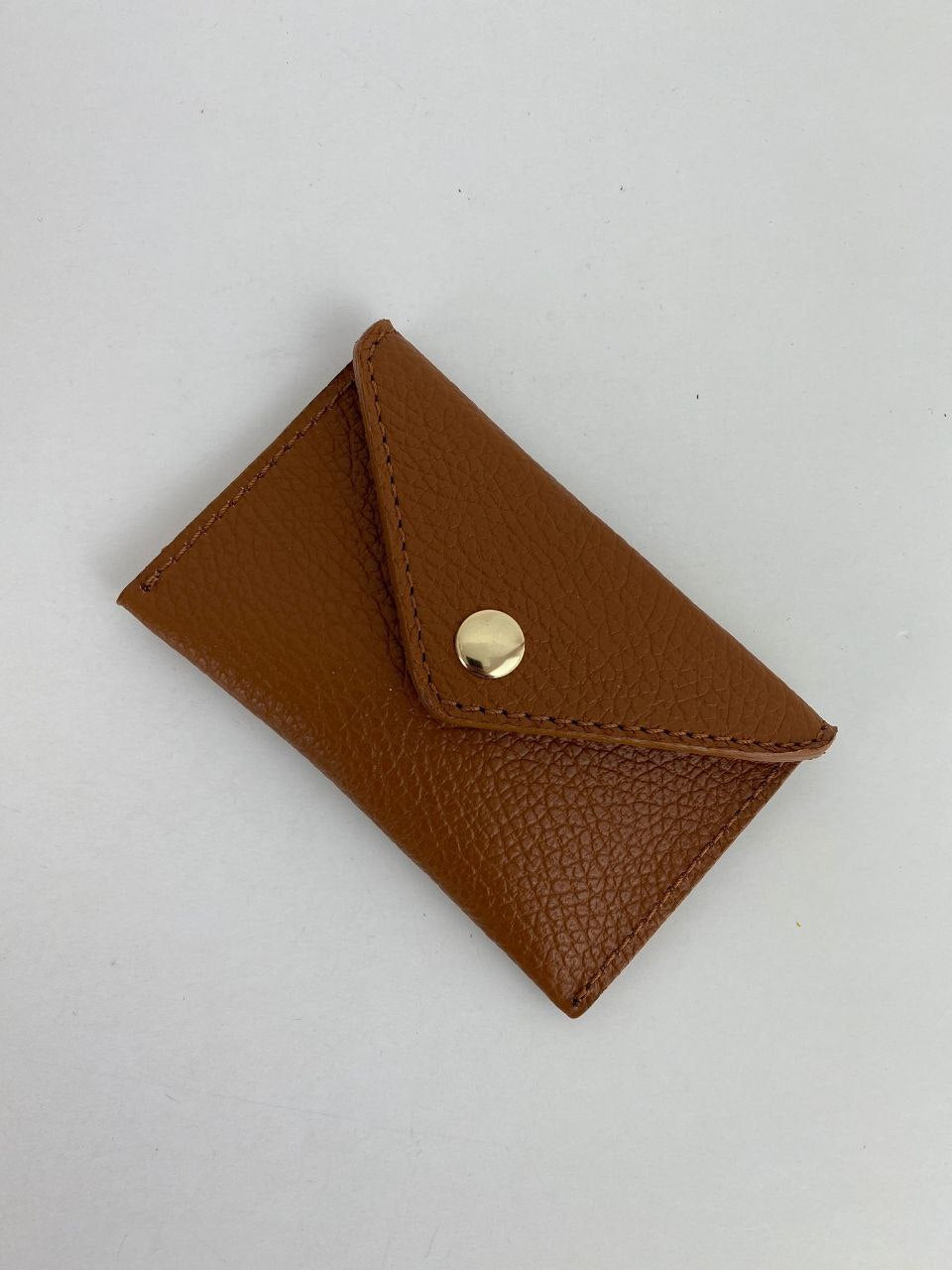 Mini Envelope Card Holder — Genuine Leather