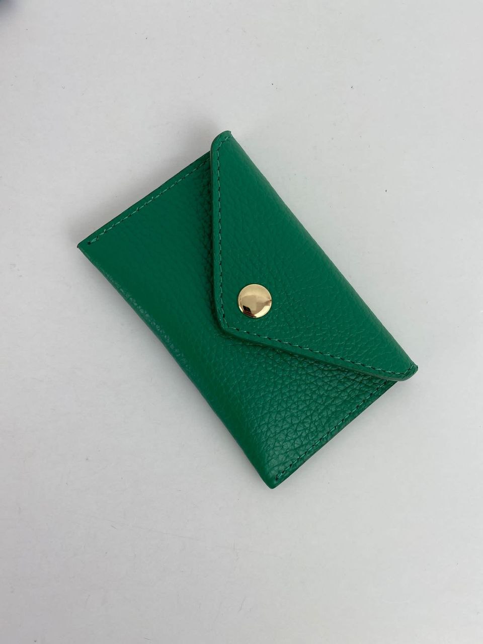 Mini Envelope Card Holder — Genuine Leather