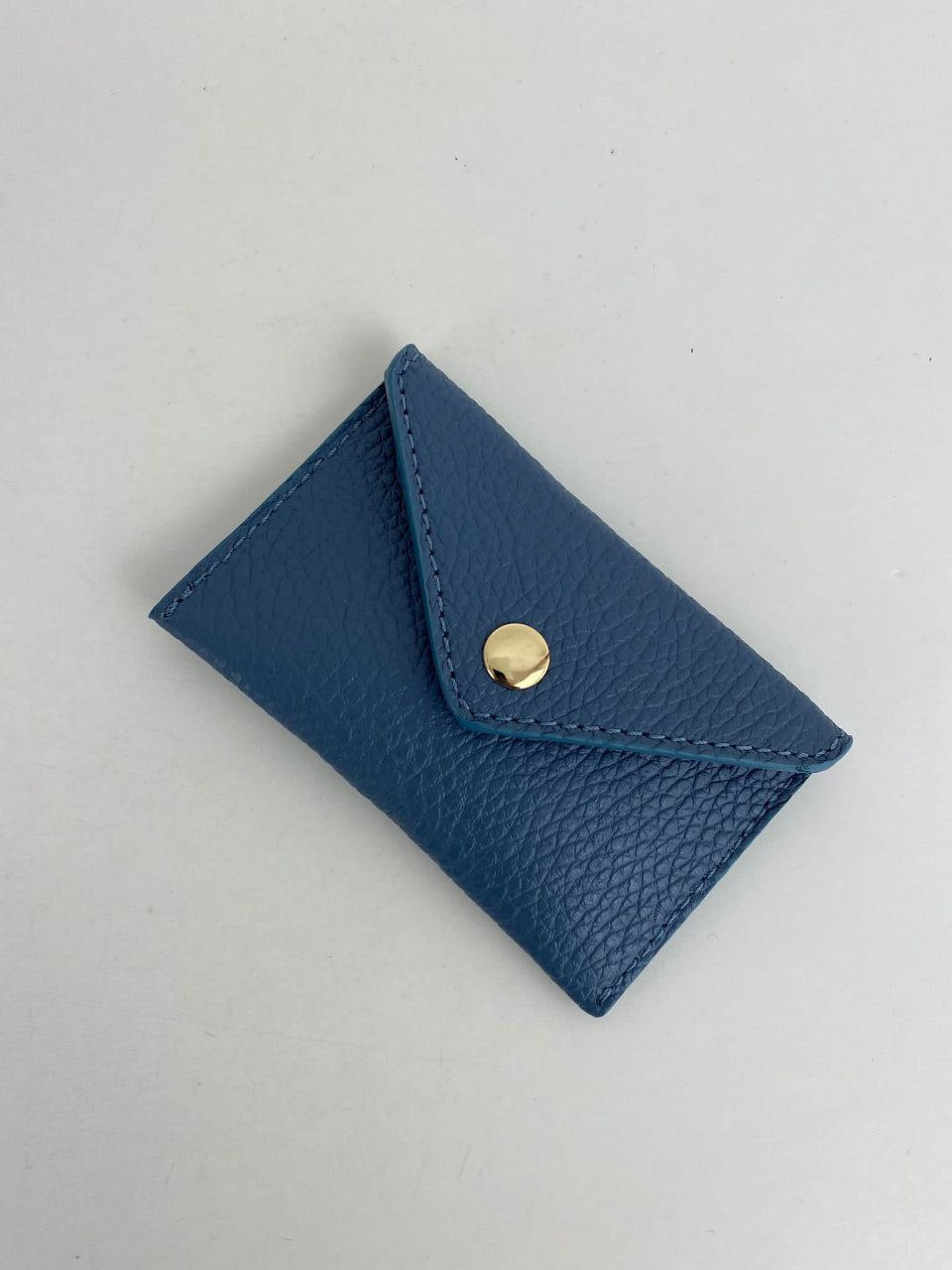 Mini Envelope Card Holder — Genuine Leather