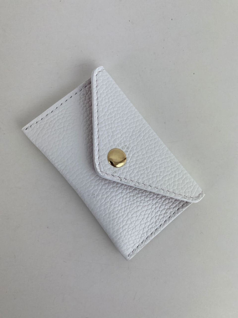Mini Envelope Card Holder — Genuine Leather