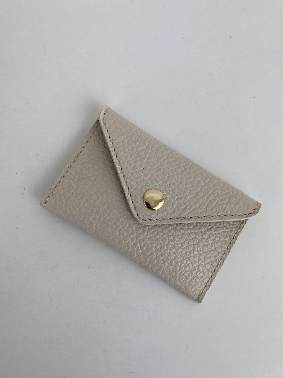 Mini Envelope Card Holder — Genuine Leather