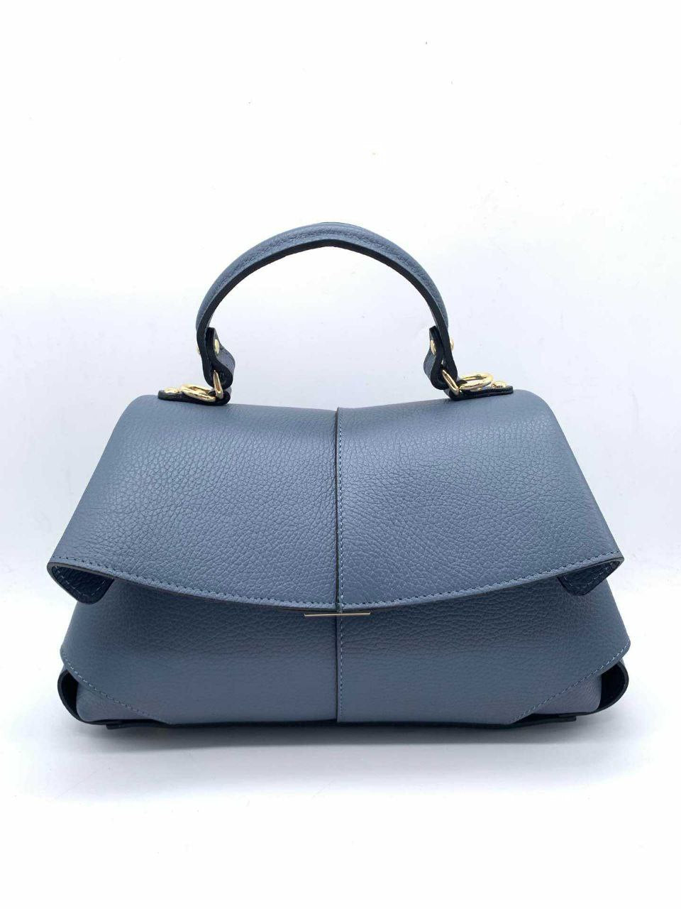Structured Top-Handle Bag with Removable Strap