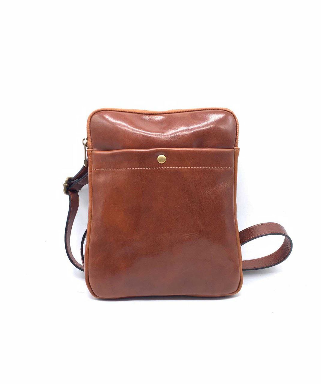 Men’s Italian Leather Crossbody Bag — Modex™
