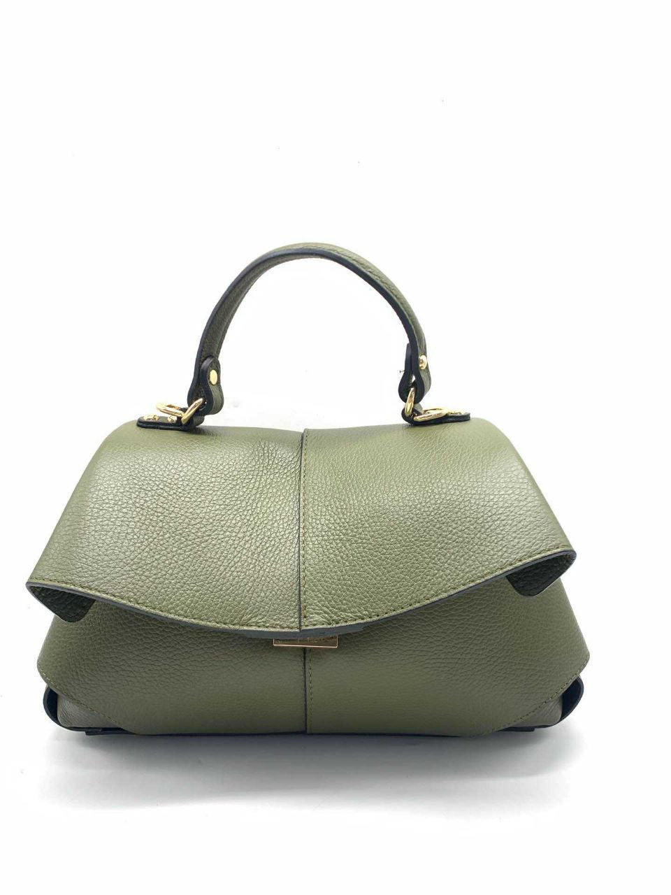 Structured Top-Handle Bag with Removable Strap