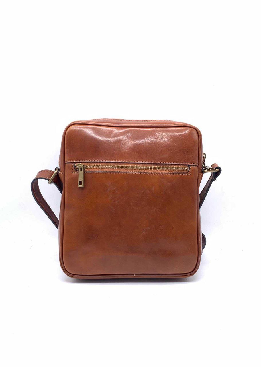 Men’s Compact Italian Leather Bag by Modex™ — Premium Quality, Made in Italy