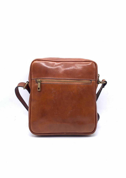 Men’s Compact Italian Leather Bag by Modex™ — Premium Quality, Made in Italy