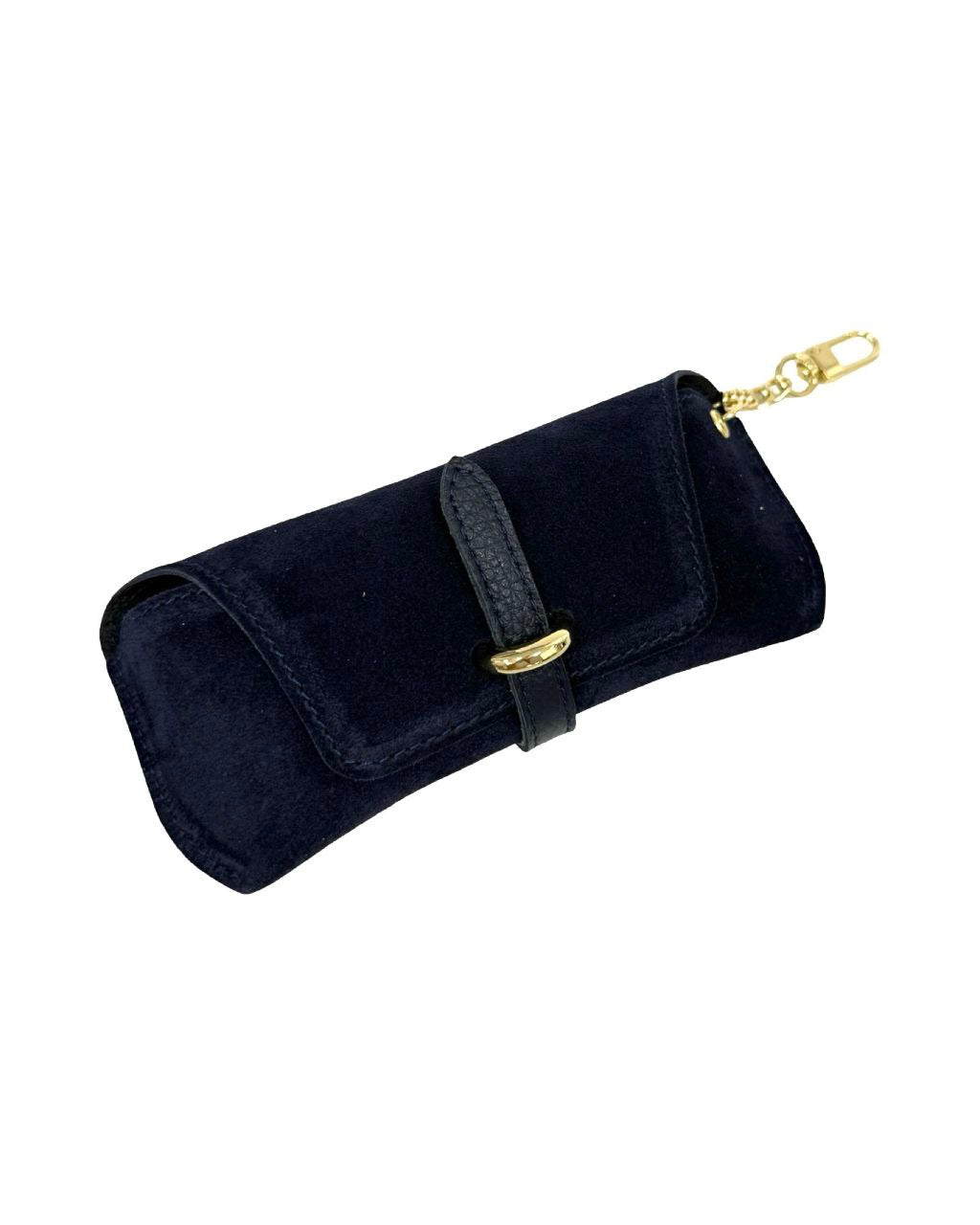 Italian Suede Eyeglass Case — Handmade in Italy