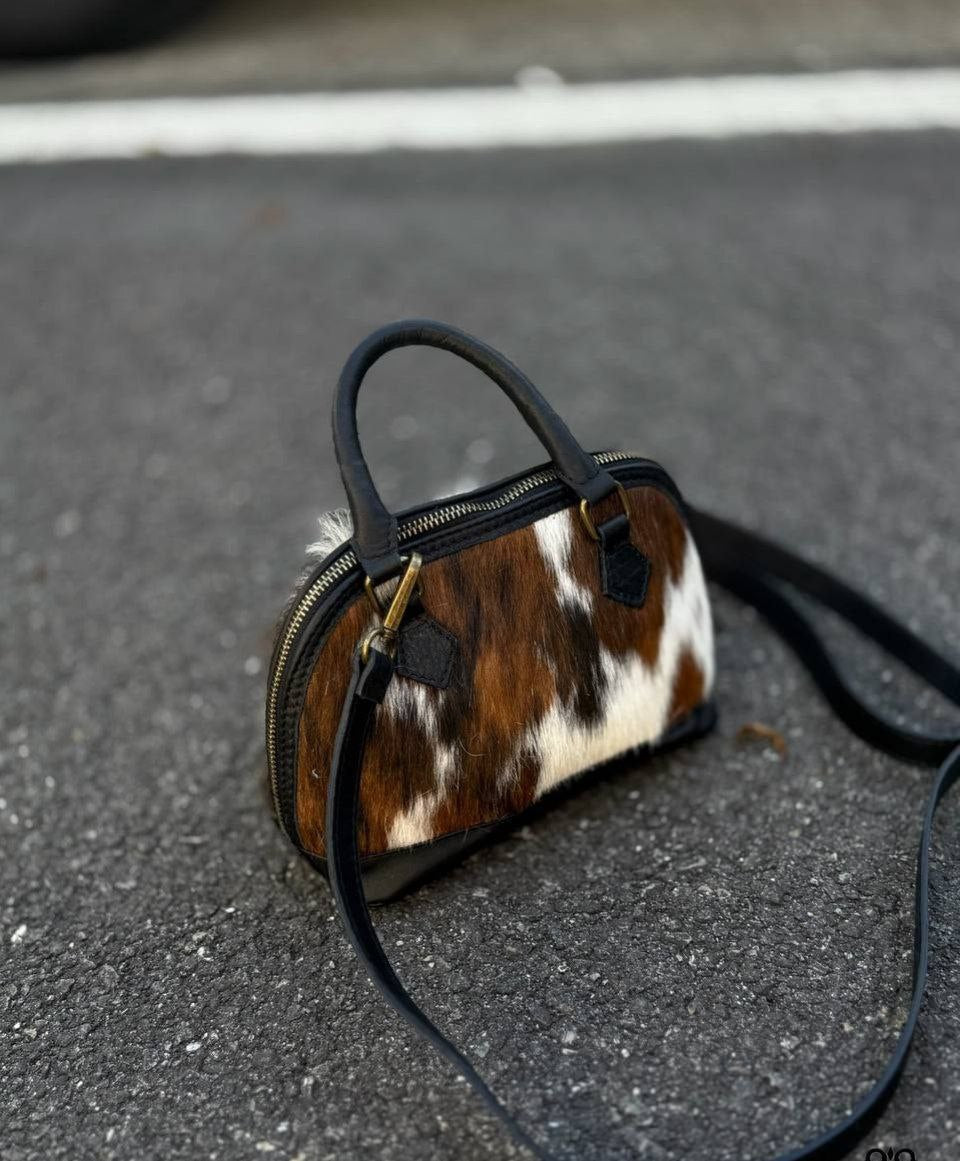 Mini Cavallino Bowler Bag