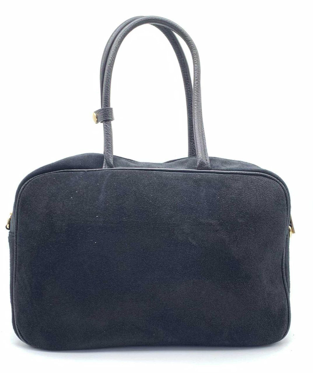 Italian Suede Leather Bag with Refined Detailing — Modex™