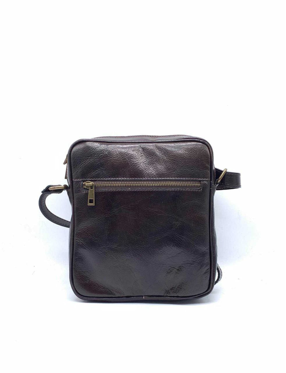 Men’s Compact Italian Leather Bag by Modex™ — Premium Quality, Made in Italy