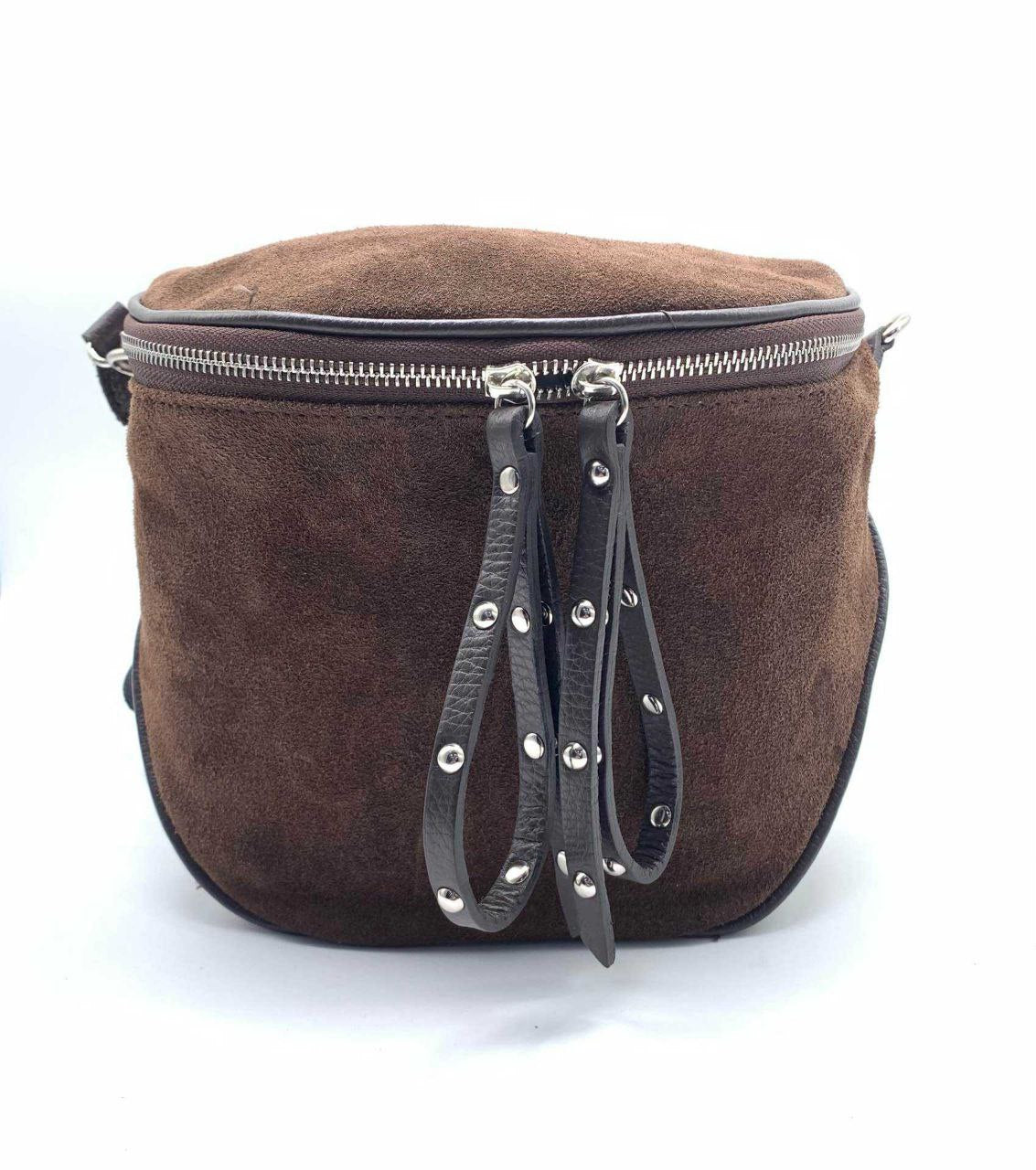Versatile Italian Suede Belt & Crossbody Bag by Modex™