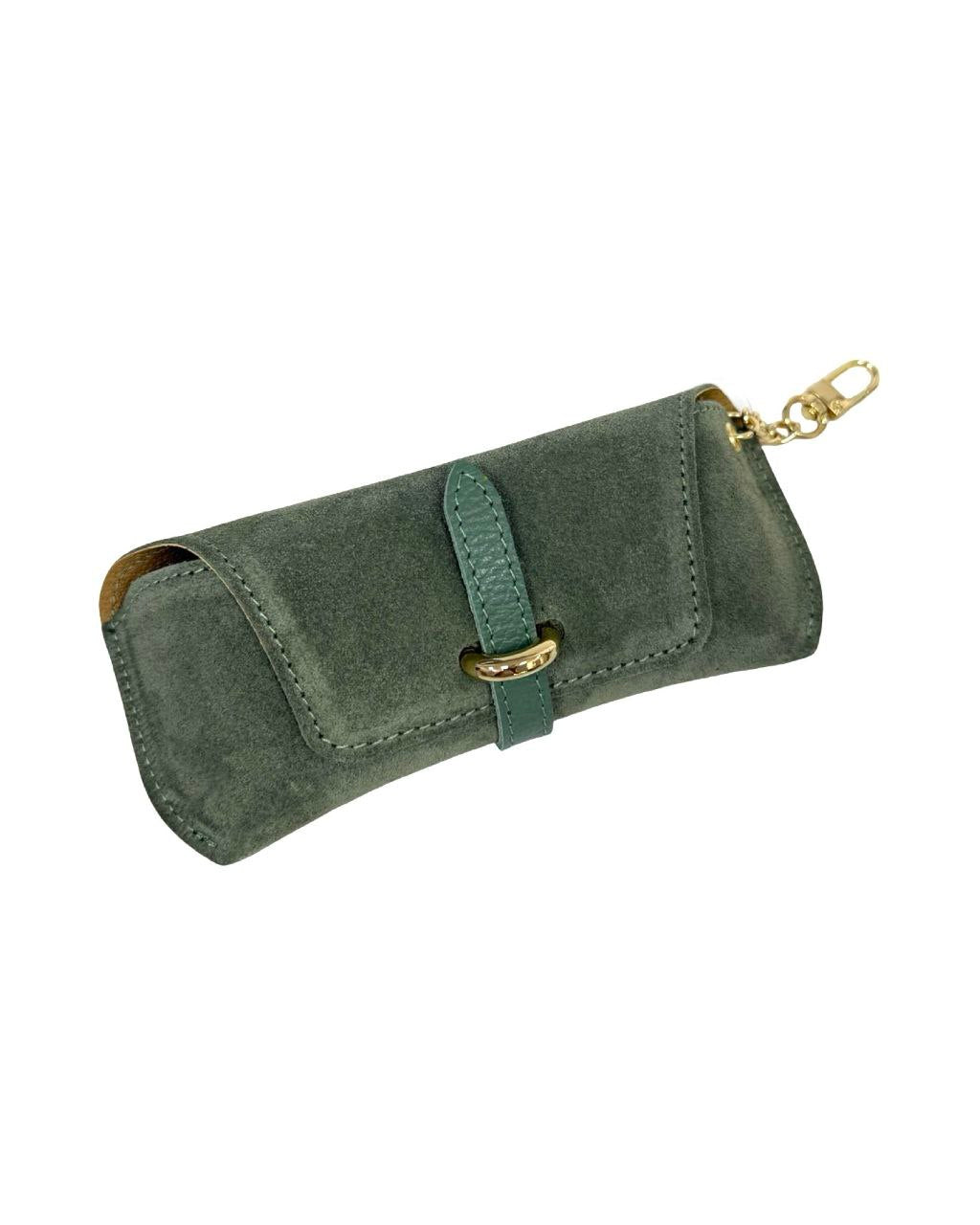 Italian Suede Eyeglass Case — Handmade in Italy
