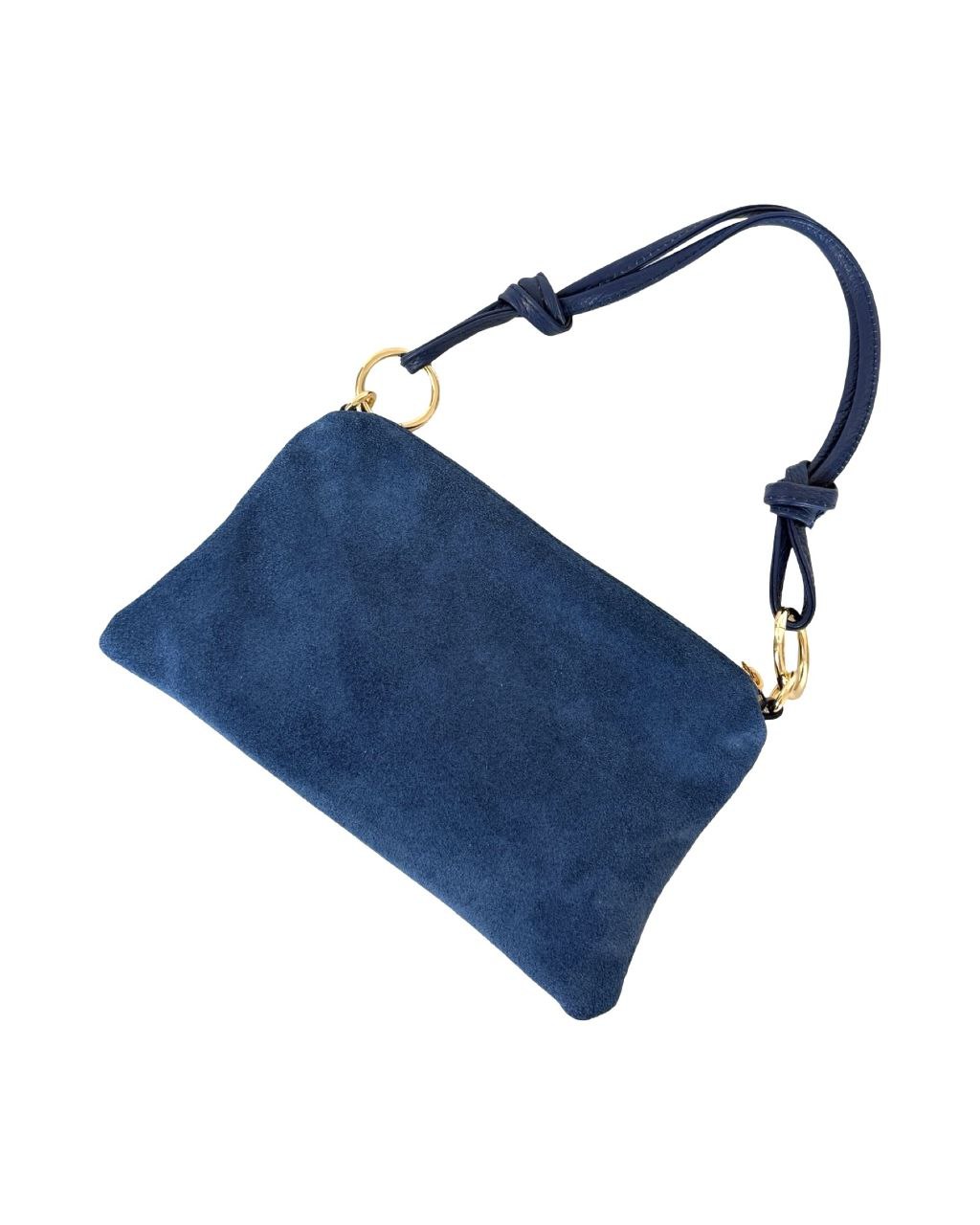 Compact Italian Leather Bag with Straps by Modex™