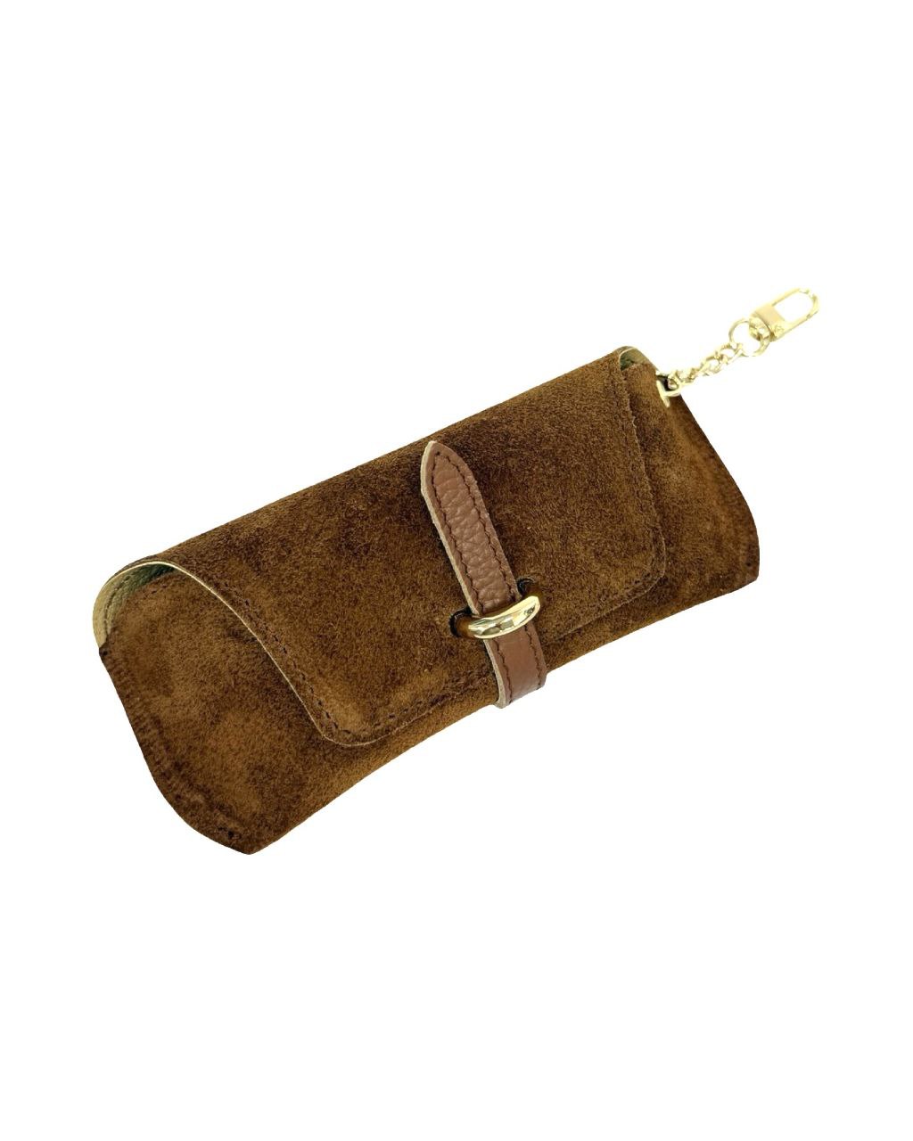 Italian Suede Eyeglass Case — Handmade in Italy