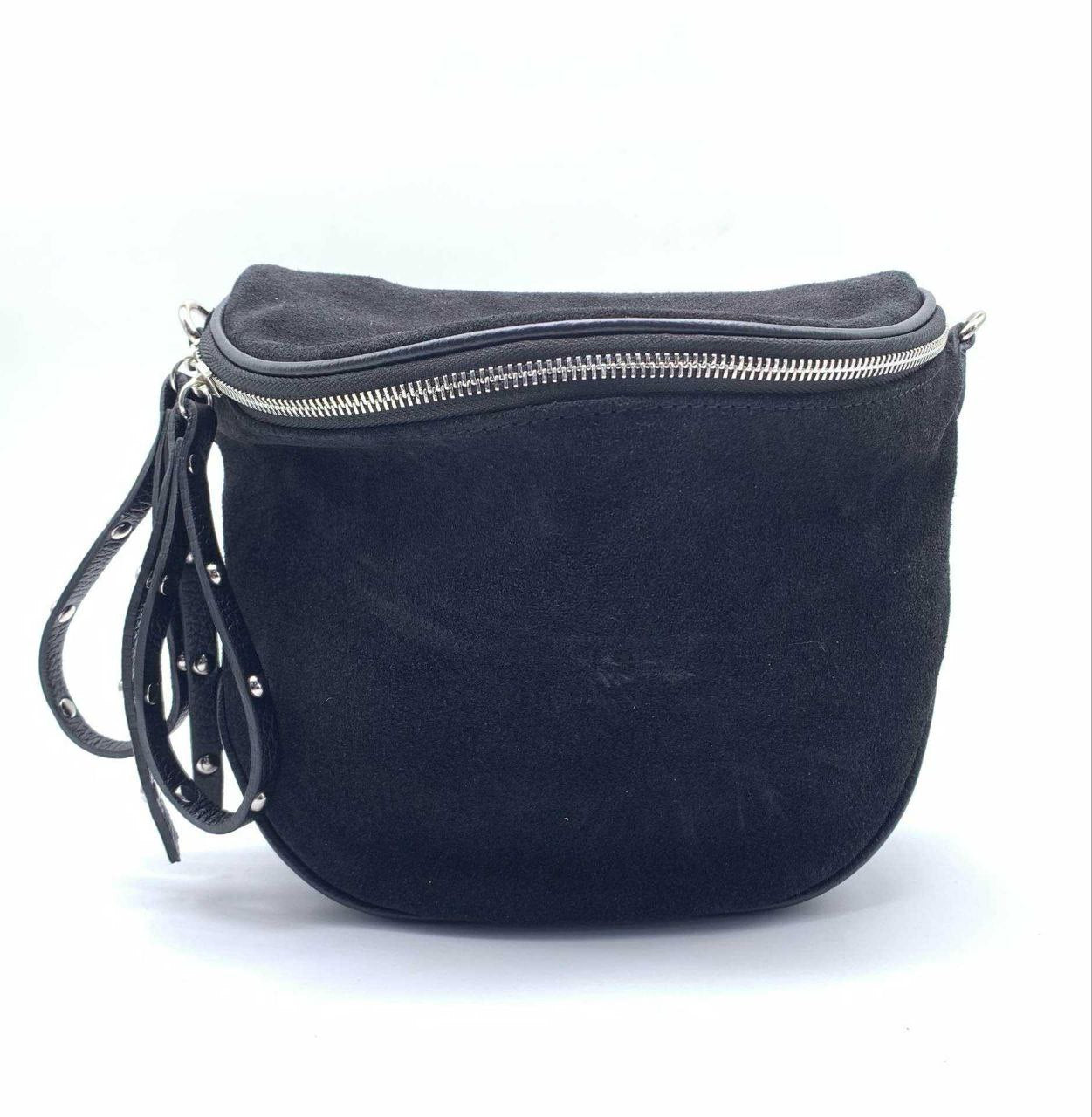 Versatile Italian Suede Belt & Crossbody Bag by Modex™