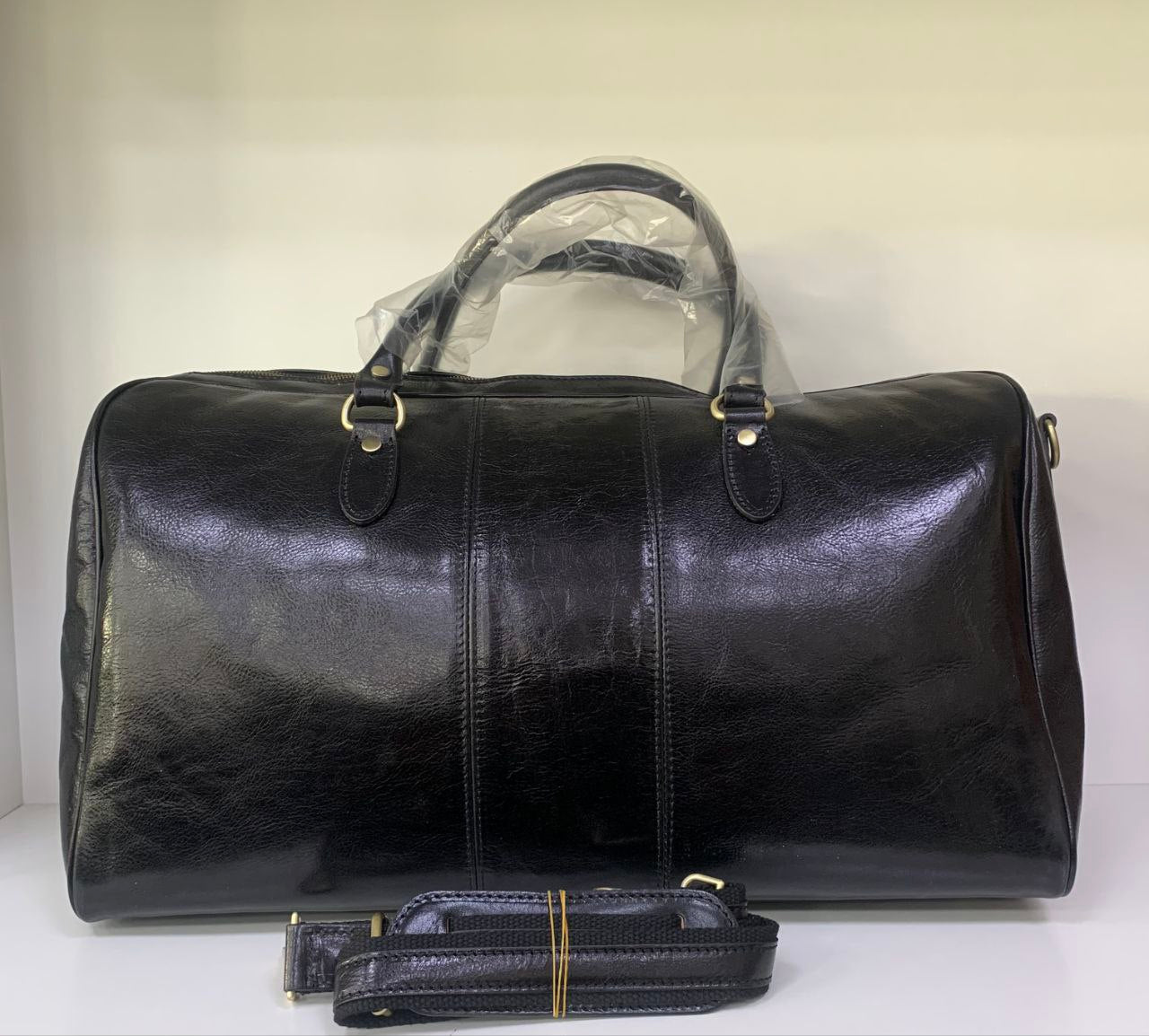 Italian Leather Weekender / Duffle